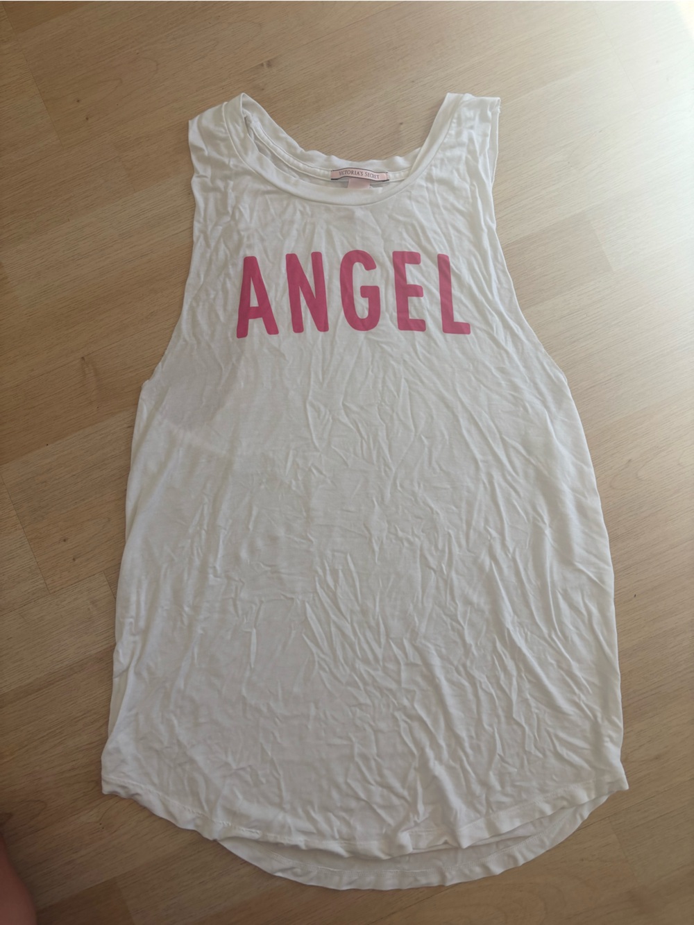 Victoria's Secret White Angel Tank size Small